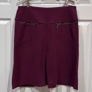 Athleta Skirt Maroon Size Medium